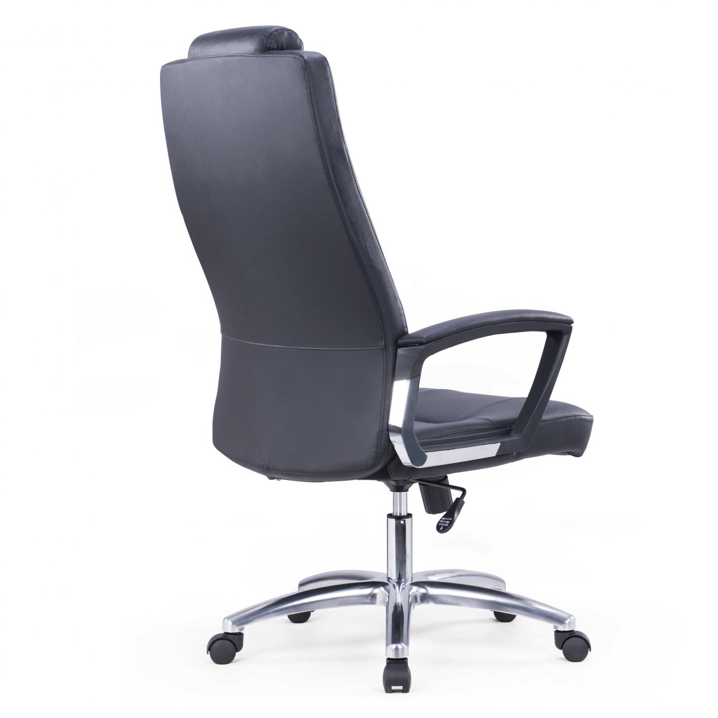 Adjustable Height Office Chair with Lumbar Suppo