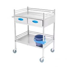 Medical Cart on wheels with drawers