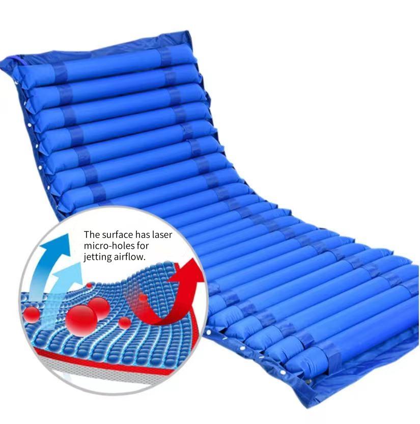 air mattress design with laser micro-holes for jetting airflow