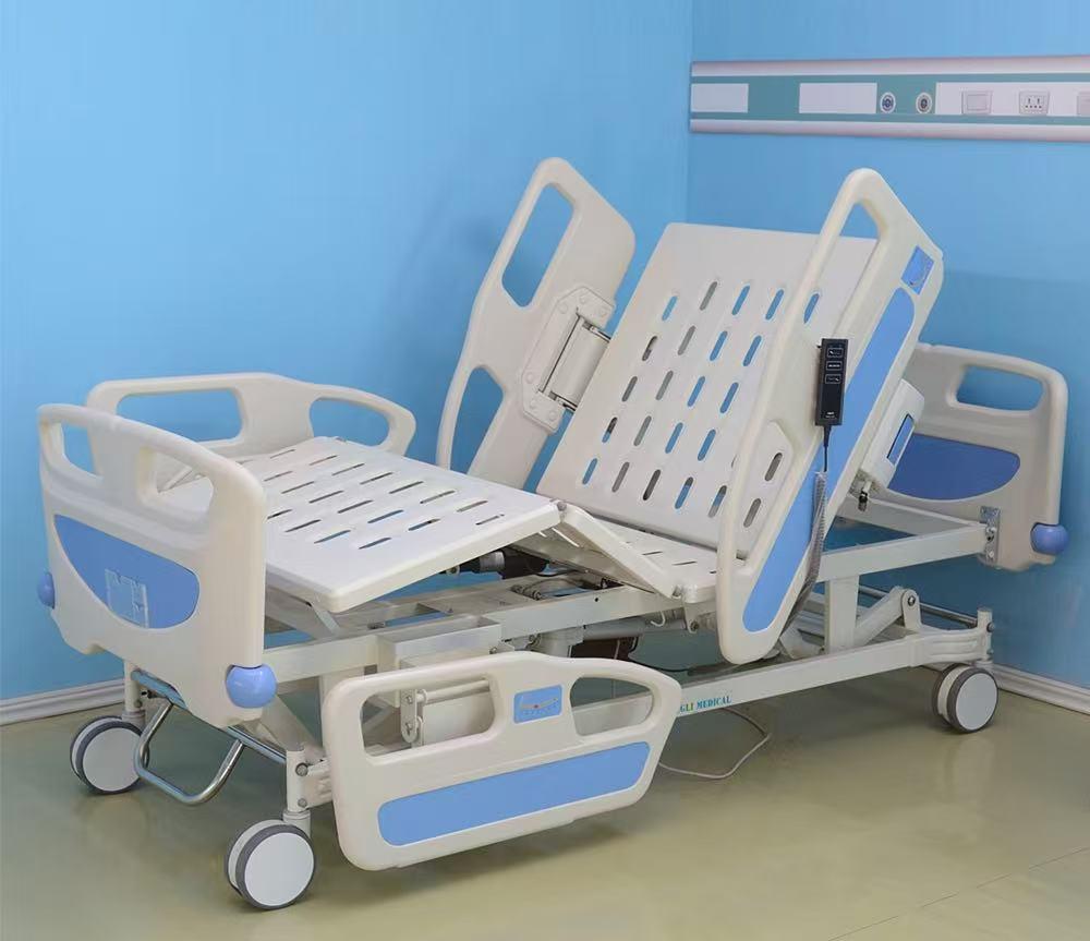 flower position on full electric medical bed